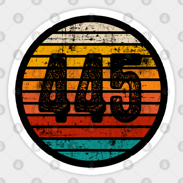 distressed-vintage-sunset-445-area-code-445-area-code-sticker